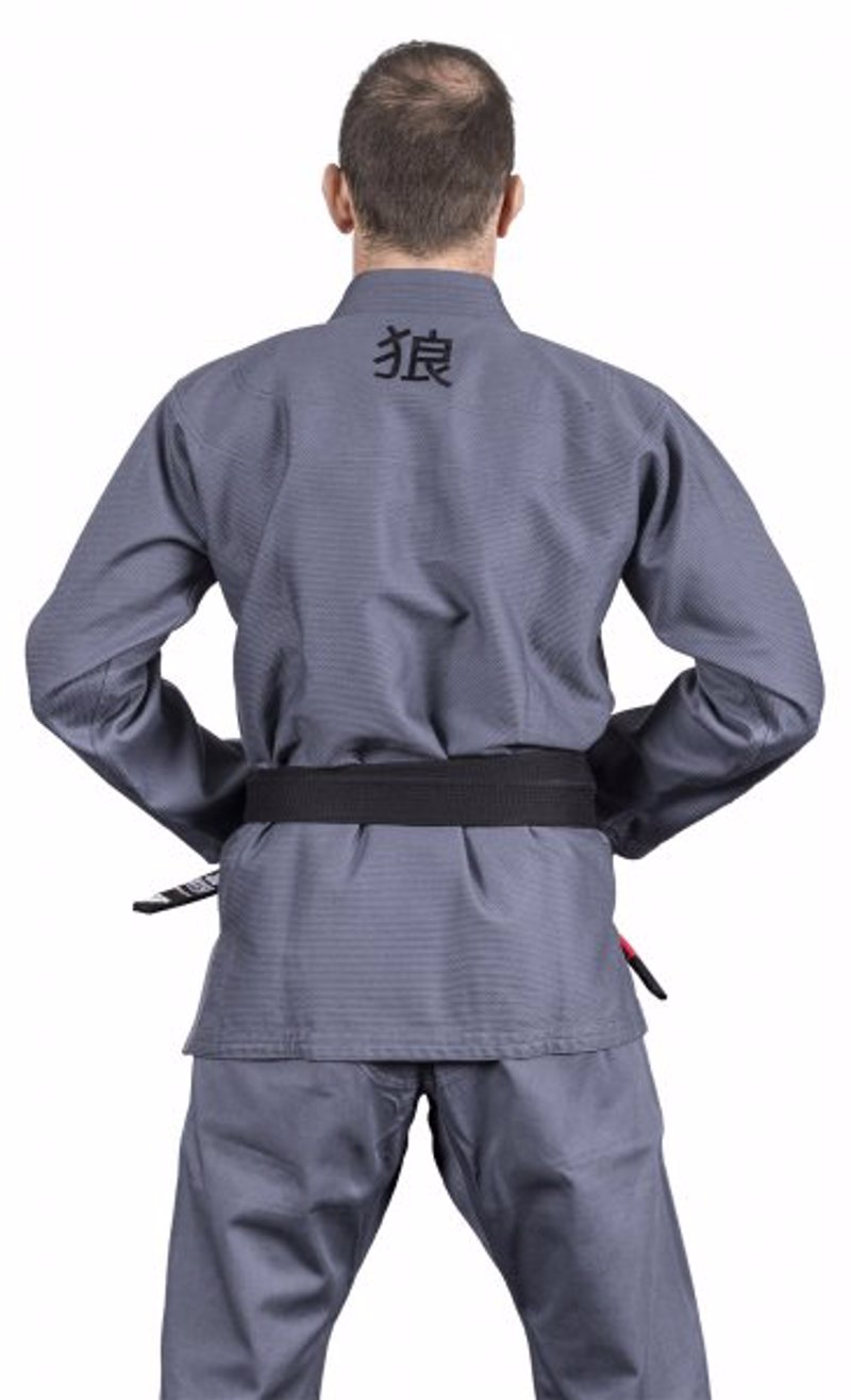 OKAMI BJJ Gi kanji NextGen -GREY